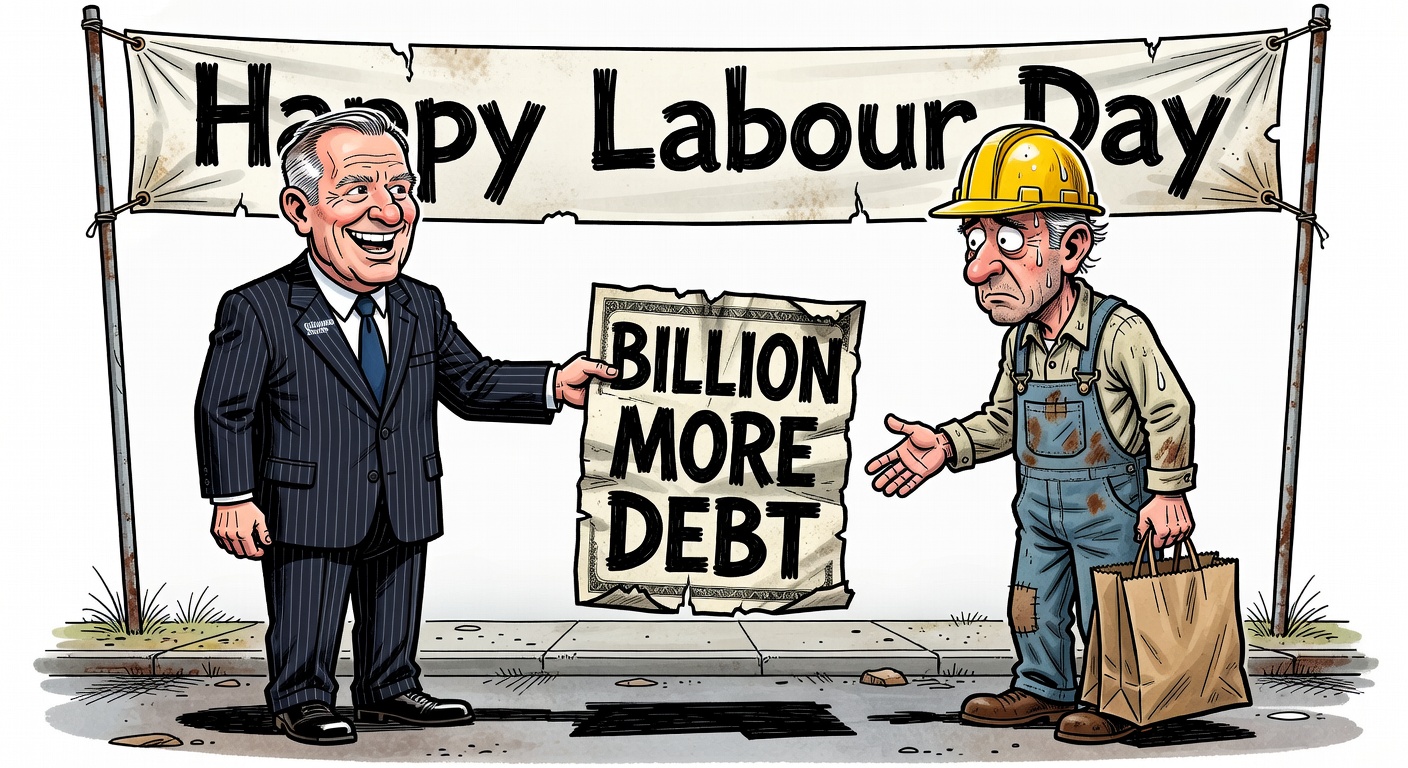 Happy Labour Day Canada Carney Debt