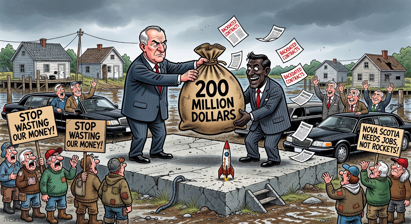 Nova Scotia Spaceport Liberal Patronage $200M