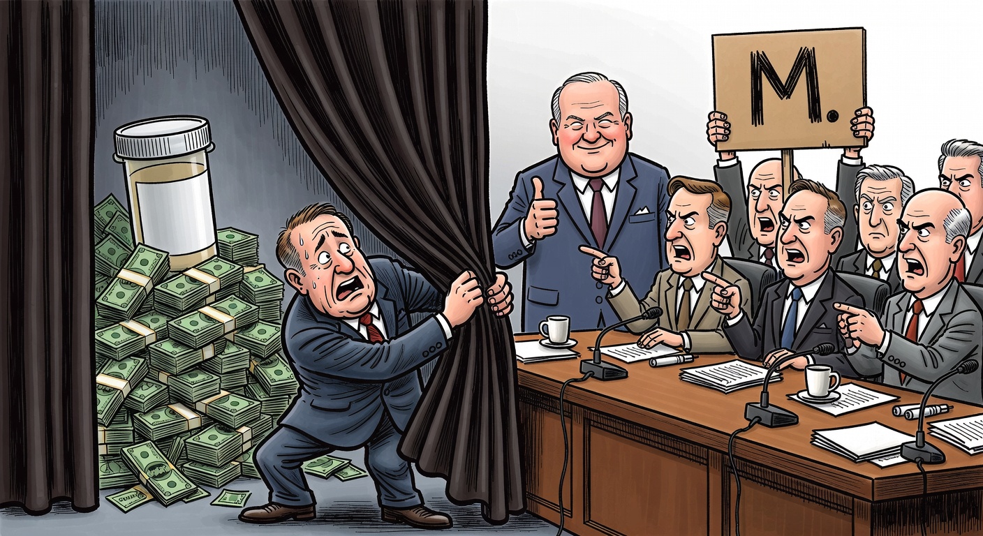Liberal MPs pulling a curtain closed on health committee hearing hiding PrescribeIT $300M spending